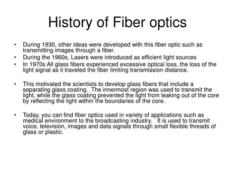 Ppt Fiber Optic Powerpoint Presentation Free Download Id462578