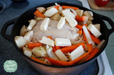 Is learning to cut a whole chicken like climbing mount everest? The Pierogie Mama: Roasted Chicken in a Cast Iron Dutch Oven