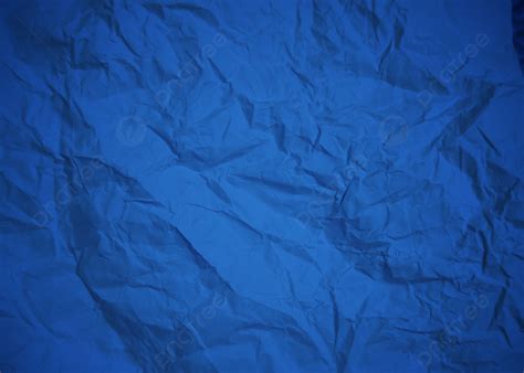 Latar Belakang Biru Bertekstur Kertas Kusut Blue Crumpled Paper