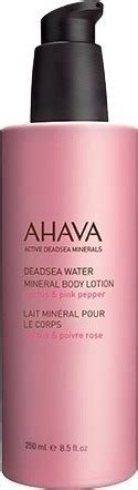 This quick absorbing formula infused with the uplifting scent of cactus & pink pepper is. Ahava Deadsea Water Mineral Body Lotion Cactus & Pink ...
