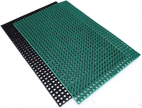 Outdoor Anti Slip Rubber Boat Deck Mat Rubber Grass Floor Ring Mat