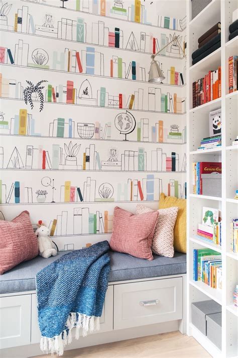 Kids Playroom Wallpaper | Playroom wallpaper, Playroom wall, Playroom