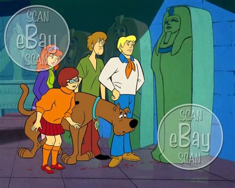 Rare Scooby Doo Where Are You Cartoon Color Tv Photo Hanna Barbera