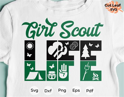 Girl Scout Leader SVG Girl Scout SVG Girl Scout Troop Shirt SVG Scout
