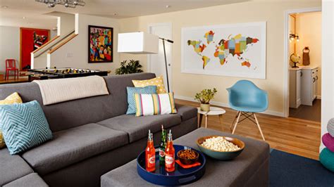 In addition, the designers also developed a new design for furniture. 15 Modern and Contemporary Living Room Basement Designs ...