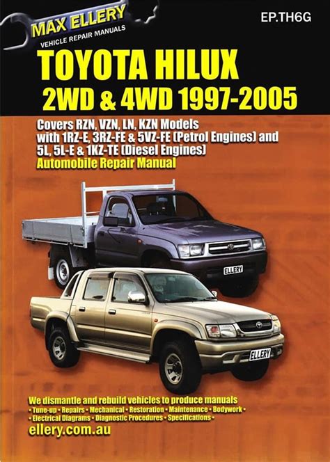 2000 Toyota Hilux Owners Manual
