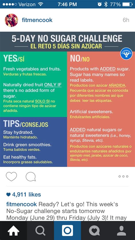 By unknown 11:34 pmno comments. No sugar challenge image by Yeci Zari on Healthy | Fresh ...