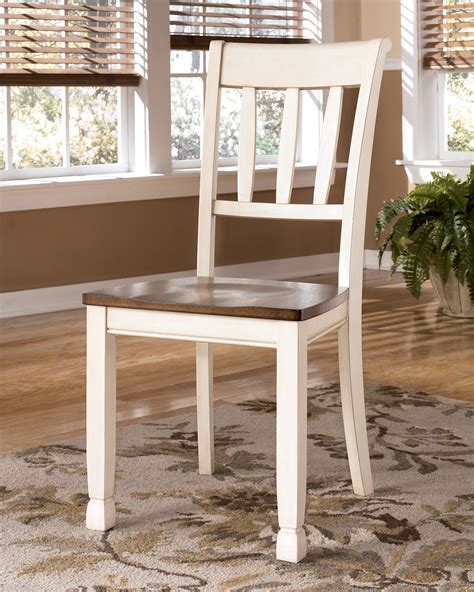 Ashley Signature Design Whitesburg Dining Room Side Chair W Two Tone