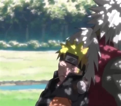 Naruto And Jiraiya Under A Tree