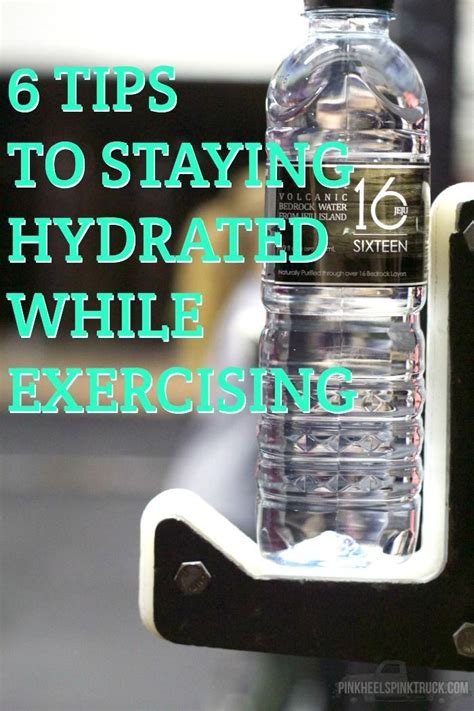 Noexcuses Fitness 6 Tips To Staying Hydrated While