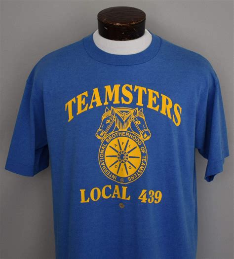 80s Teamsters Union Tee By Fruit Of The Loom