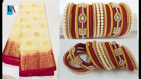 How To Make Latest Silk Thread Bangles Design At Home Kalpana Ambati