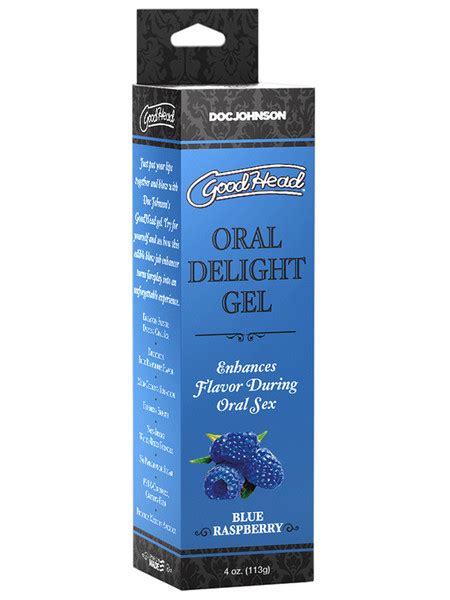 Buy Goodhead Oral Delight Gel Blue Raspberry At Mighty Ape Nz