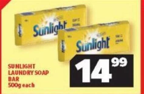 Sunlight Laundry Soap Bar G Each Offer At Usave