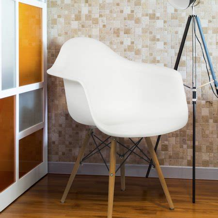 Chairs, for example, are particularly interesting because we can clearly see all sorts of innovative designs that, with time, have become common features. Best Choice Products Eames Style Armchair Mid Century ...