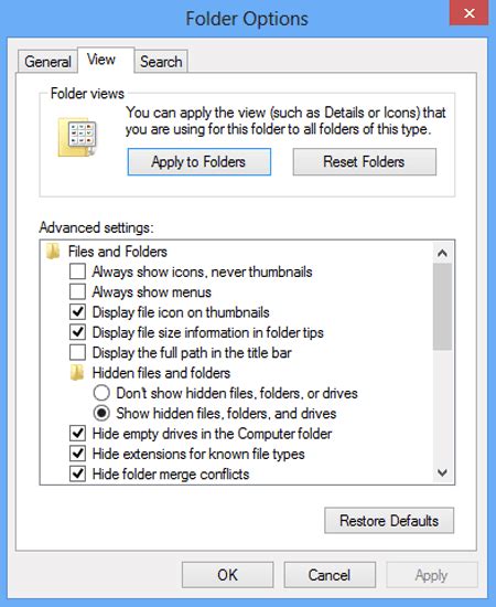 How To Get To Folder Options In Windows 881