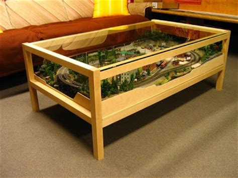 Complete woodworking drawings to build your own coffee table for a model railroad or other. Craftsman Structures: Waterfront Willy's in N-scale Coffee ...