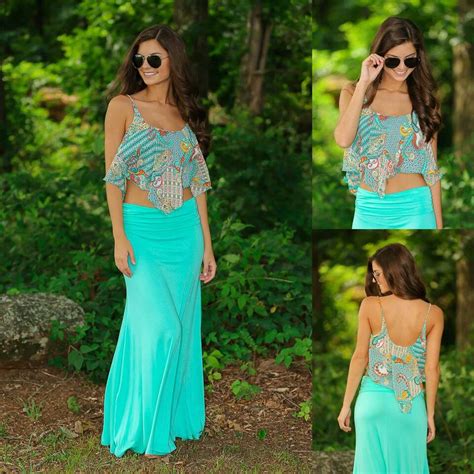 ♥♥ Maxi Outfits Cute Outfits Fashion Outfits Womens Fashion Spring
