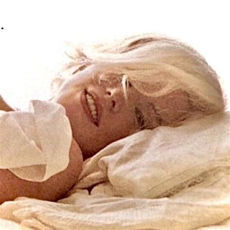Marilyns Head Down In The Bed Sitting Bert Stern In