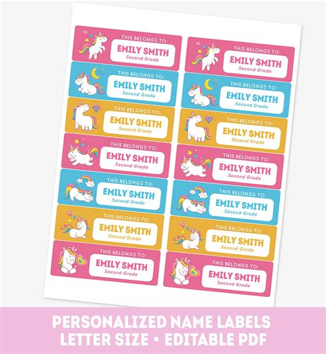 Name Labels Printable Printable World Holiday