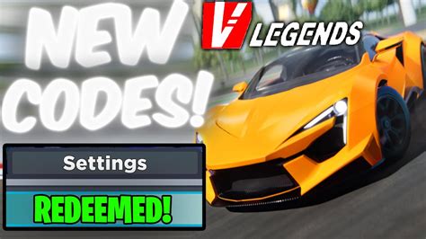 New All Working Codes For Vehicle Legends In April 2023 Roblox