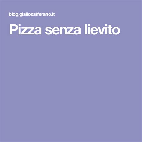 Fare un lievitato senza usare il lievito non è impossibile, in questa videoricetta ti mostro come fare un soda bread e dei cupcakes senza l'utlizzo di. Pizza senza lievito | Pizza senza lievito, Pizza e Torta ...