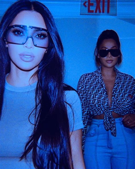 Kim Kardashian Stuns In Tight SKIMS Top For Sexy Pic With BFF Lala