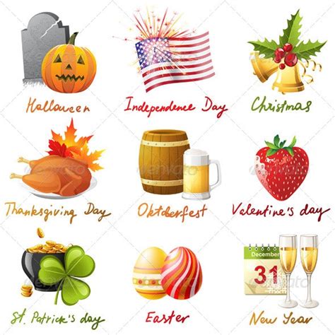 All Holidays By Martm Graphicriver