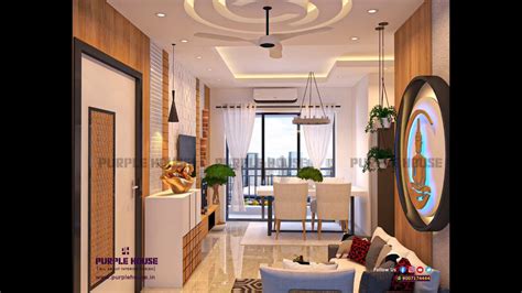 Modern Interior Design For 2bhk Flat In Kolkata Newtown Client Mr A