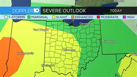 Tracking Possible Severe Weather For Central Ohio August 20 2019