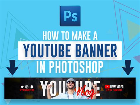 How To Create A Youtube Banner In Adobe Photoshop Adobe Photoshop Images