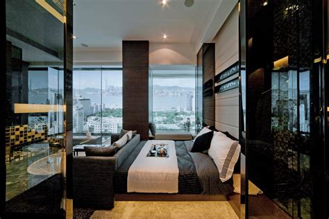 Cool Contrast Apartment Window Bedroom Steve Leung Interior Design Ideas