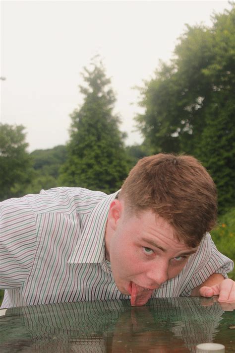 Psbattle This Guy Sticking His Tongue In A Fountain Photoshopbattles