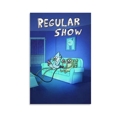 Collaeansg Regular Show Poster 3 Comedy Anime Poster Animated Sitcoms