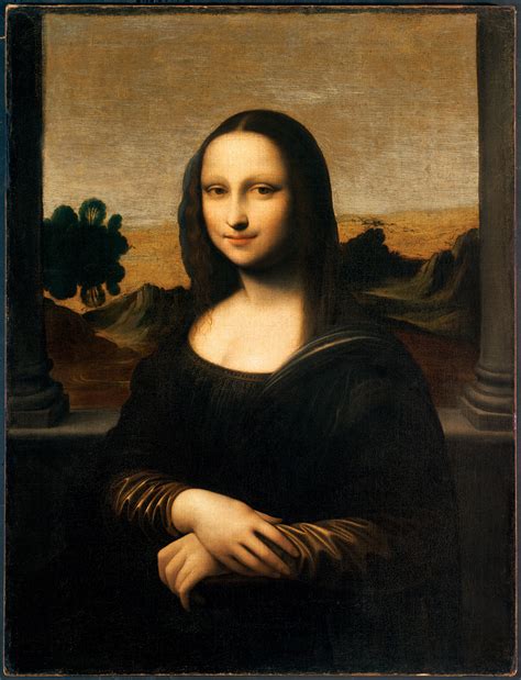 The Earlier Mona Lisa Close Up The Mona Lisa Foundation