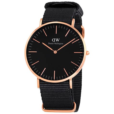 daniel wellington classic black cornwall watch dw00100148 7350068244773 watches classic black