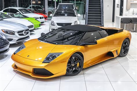 Used 2008 Lamborghini Lp640 Murcielago Roadster Rare Gated 6 Speed