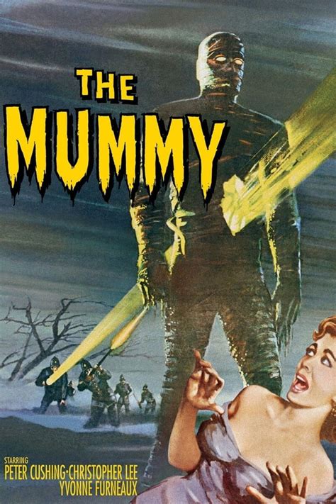 The Mummy Hammer Movie Poster Fantastic Movie Posters Scifi Movie