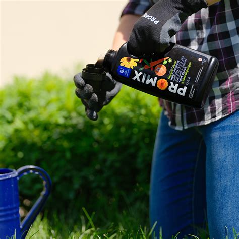 Feeding while watering your plants provides fast nutrient uptake through the roots for better results. PRO-MIX Organic-Based Garden Fertilizer Multi-Purpose 12-6-6