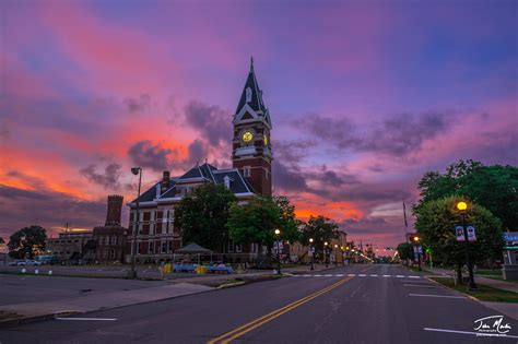 Sunrise in a small town. (Clarion, PA) : r/pics