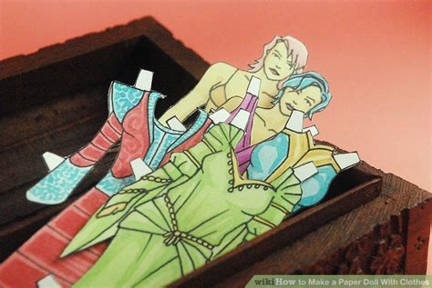 Maybe not everything turned out perfect but you can still fix it in this stage. How to Make a Paper Doll With Clothes: 11 Steps (with ...
