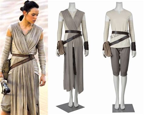 Hot 2016 Star Wars Costume Adult The Force Awakens Rey