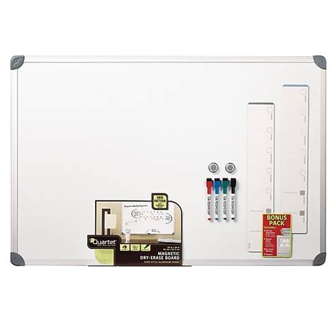 Quartet Magnetic Dry Erase Board Whiteboard Aluminum Frame 3 X 2