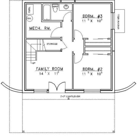 Lake Front Plan 2016 Square Feet 3 Bedrooms 25 Bathrooms 039 00268