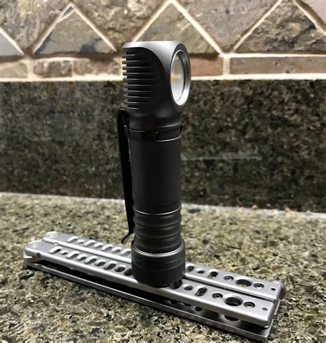 Nld Zebralight H604c Mule Headlamp Clipped To Waistband For
