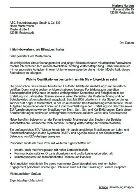 Bewerbung - Buchhalter (Berufseinsteiger) - Sofort-Download