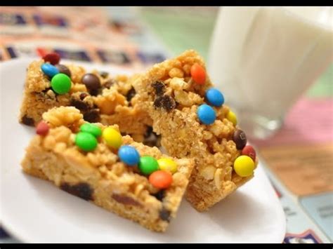 Easily varied to whatever nuts and seeds you have on hand, date sweetened and the perfect fuel to keep you going! How to make No-Bake Trail Mix and Cereal Bars - YouTube