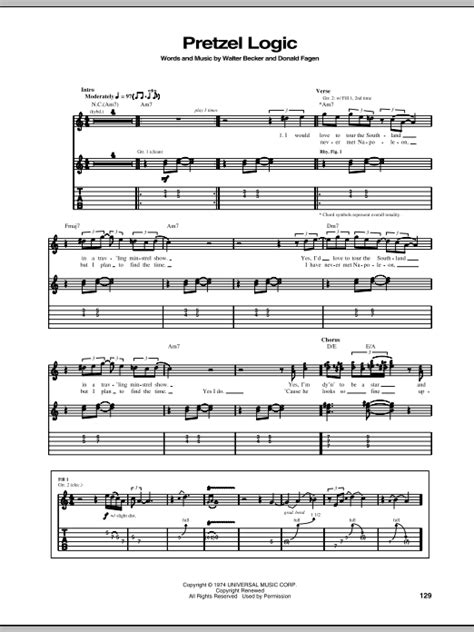 Pretzel Logic by Steely Dan - Guitar Tab - Guitar Instructor