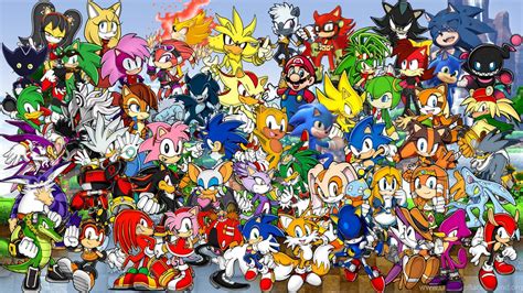 Sonic The Hedgehog Characters By Jyadenbailey On Deviantart