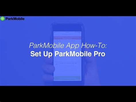 Voor sms stuur 'q' naar 4810. ParkMobile App: Setting Up ParkMobile Pro - YouTube